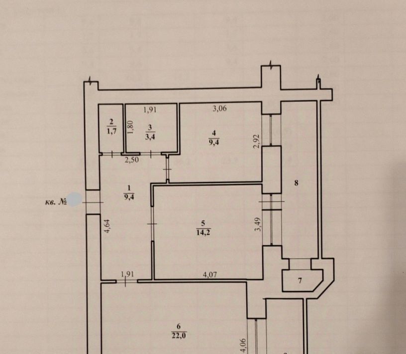 квартира г Волгоград р-н Кировский ул Колосовая 12 фото 2