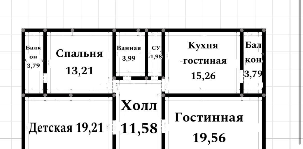 квартира г Краснодар р-н Карасунский ул им. Валерия Гассия 11 фото 28