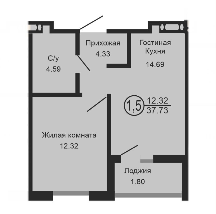 квартира г Оренбург р-н Центральный ул Комсомольская 198/2 фото 15