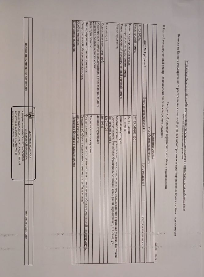 земля р-н Первомайский п Новый мкр-н Александрова слобода, Берёзовка фото 3