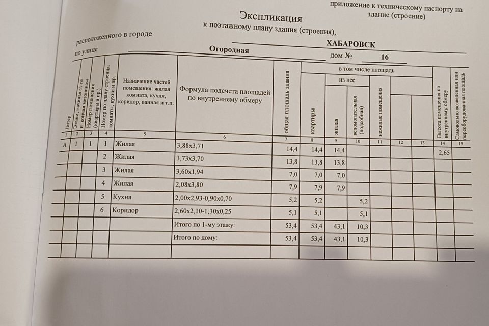 дом г Хабаровск р-н Железнодорожный ул Огородная 16 Хабаровск городской округ фото 5