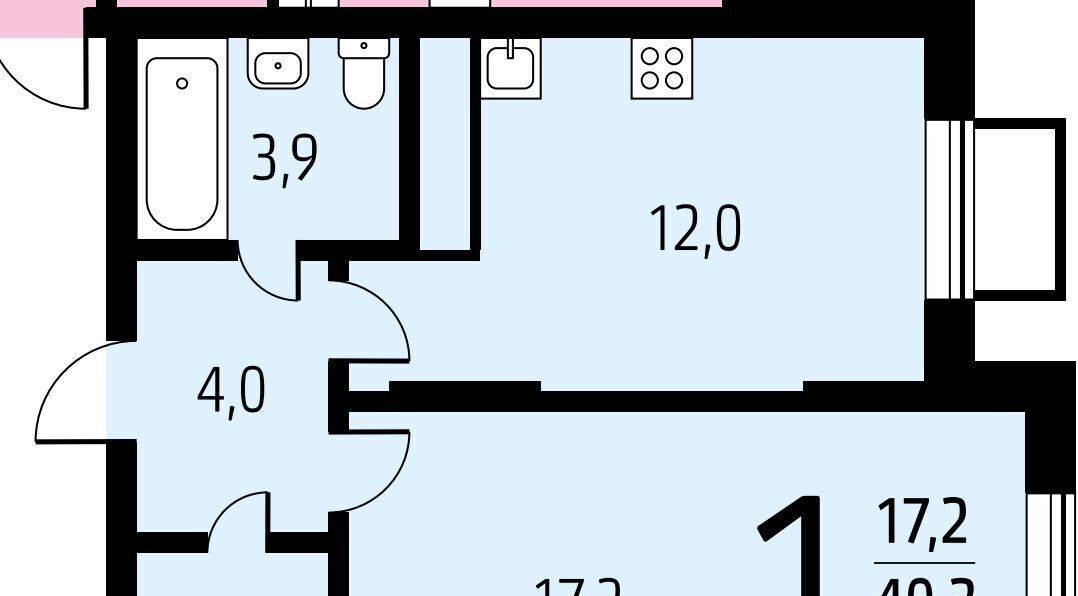 квартира г Москва метро Ольховая ул. Гренадерская, 9к 1 фото 32