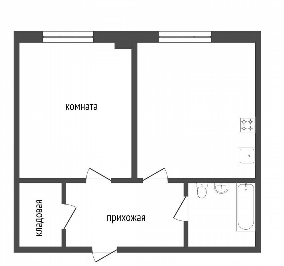 квартира г Красноярск р-н Центральный ул Горького 6а фото 6