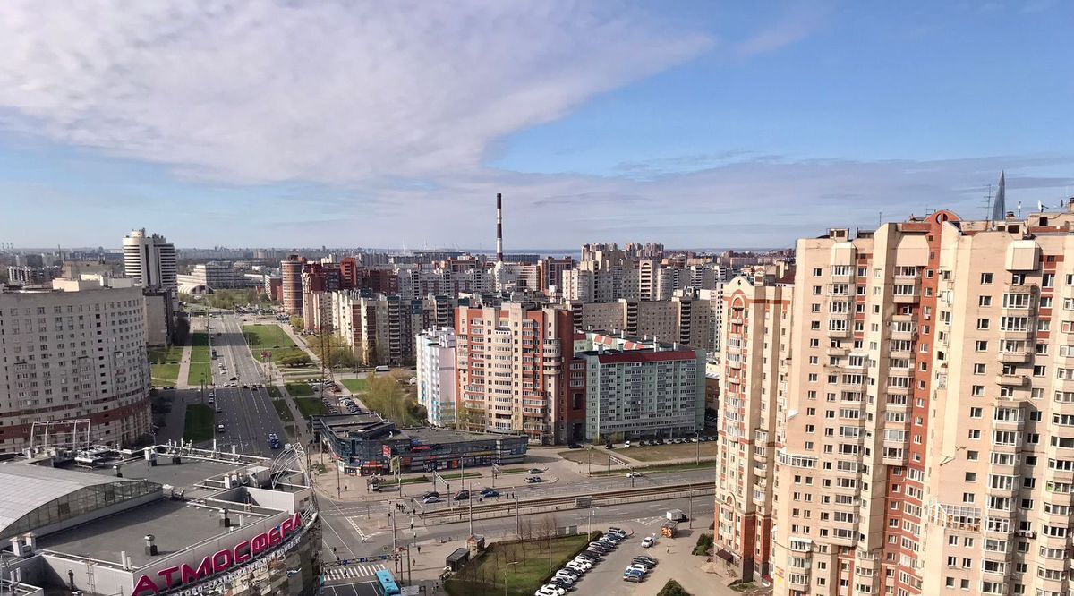 квартира г Санкт-Петербург метро Комендантский Проспект пр-кт Комендантский 13к/1 фото 2