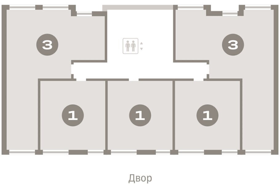 квартира г Тюмень ул Мысовская 26к/1 ЖК «Зарека» Центральный административный округ фото 3