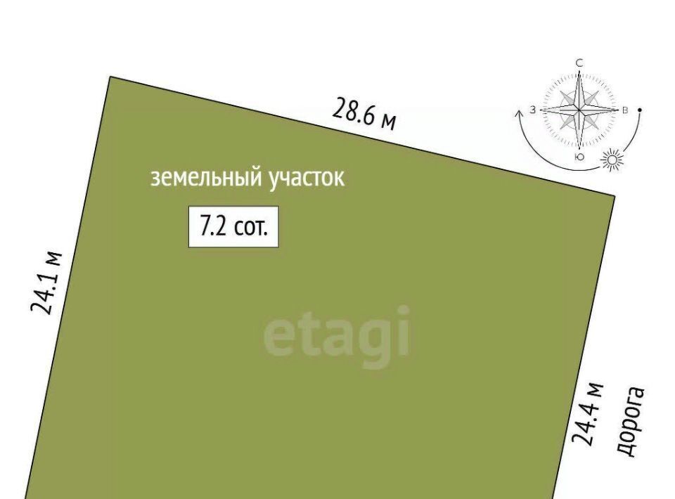 земля р-н Сосновский снт Малиновка Кременкульское с/пос, 476, д. Малиновка фото 9