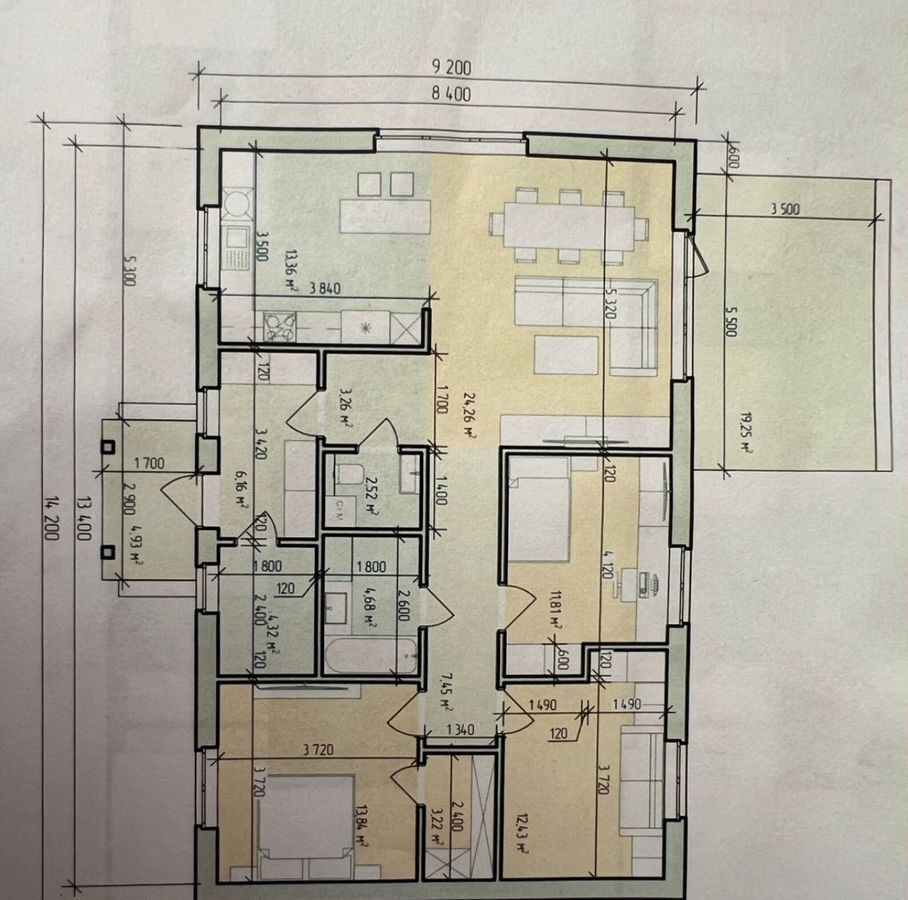 дом р-н Тюменский с Кулаково ул Кизиловая Тюмень фото 10