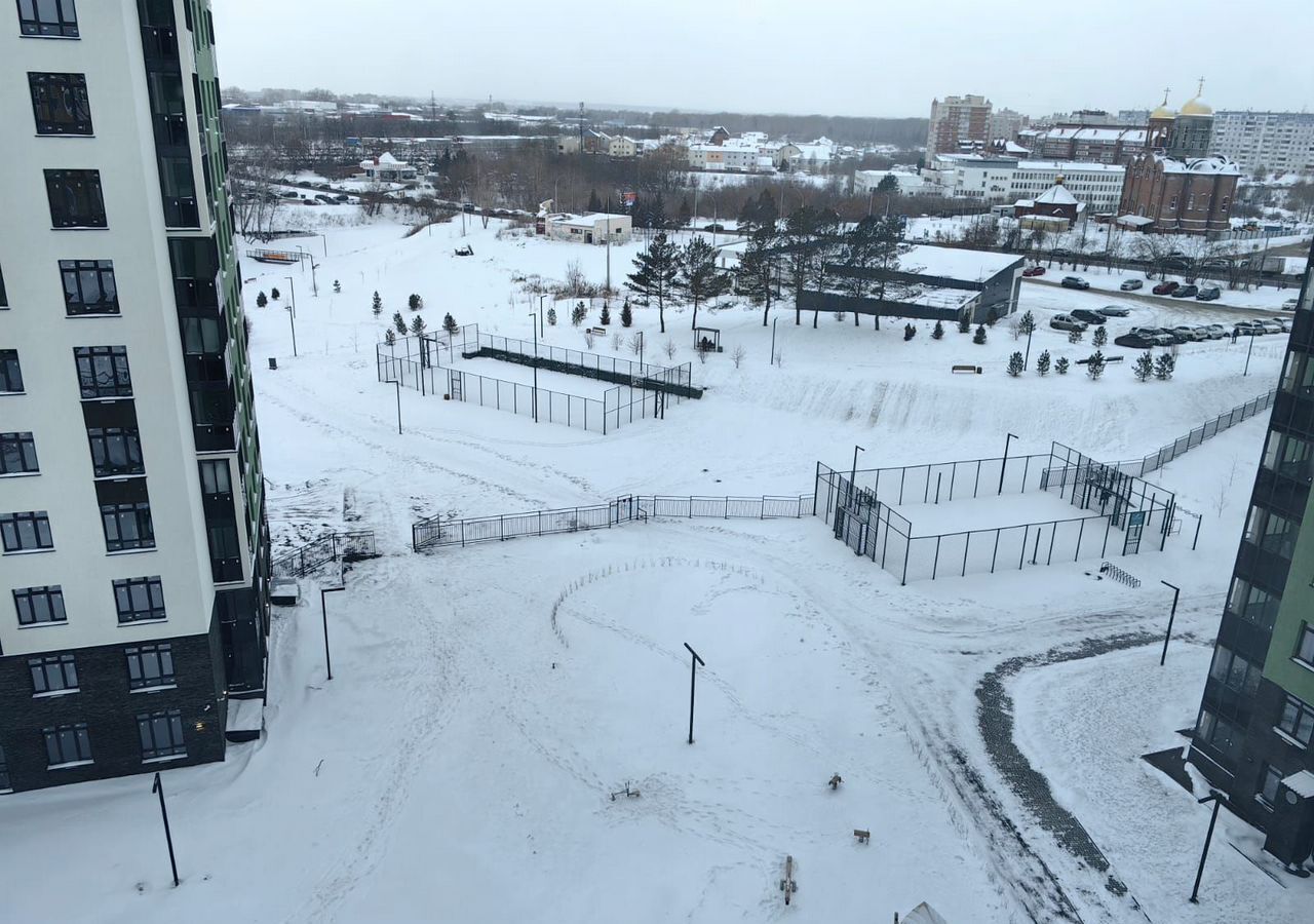 квартира г Кемерово р-н Заводский пр-кт Молодежный 19б ЖК Парковый Кемеровская обл. - Кузбасс фото 11