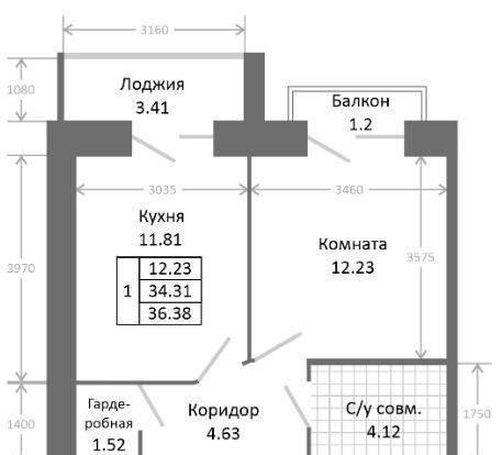 квартира г Ярославль р-н Фрунзенский ул Дядьковская 52 ЖК «мкр. 1 Дядьково» фото 4