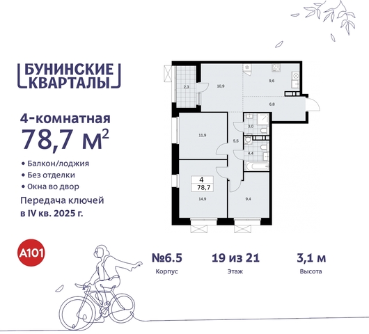 ЖК Бунинские Кварталы метро Улица Горчакова метро Коммунарка пр-кт Куприна 2 Сосенское, Ольховая, Бунинская аллея фото