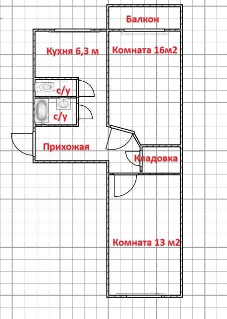 квартира г Ярославль р-н Дзержинский ул Панина 41 Ярославль городской округ фото 2