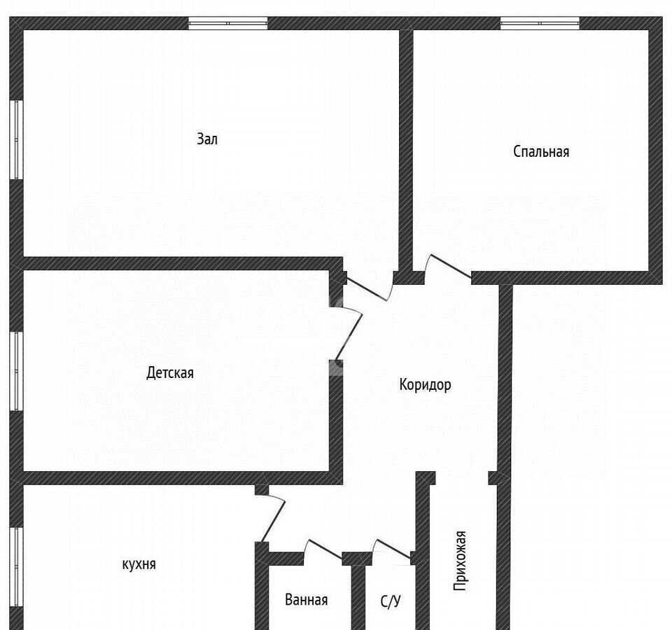 квартира г Махачкала р-н Кировский ул Кадиева 21 фото 24