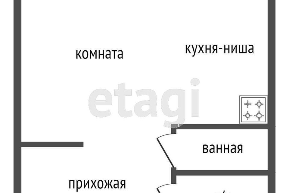 квартира г Красноярск р-н Октябрьский ул Академика Киренского 24а Красноярск городской округ фото 1