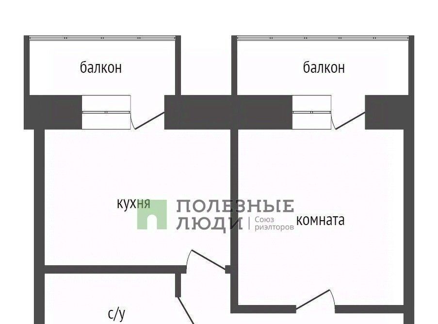 квартира г Красноярск р-н Октябрьский б-р Ботанический 15 фото 2