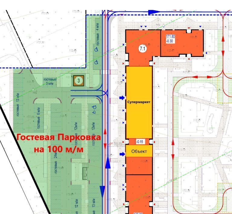 торговое помещение городской округ Ленинский д Коробово ул Взлетная 4 Домодедовская, Ленинский городской округ фото 5