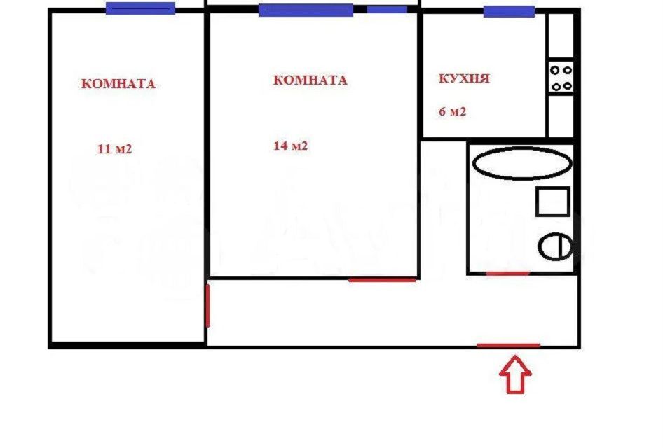 квартира г Волжский ул им Карла Маркса 59 городской округ Волжский фото 1