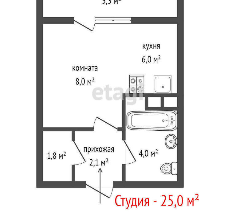 квартира г Екатеринбург р-н Октябрьский Ботаническая б-р Новосинарский 7 фото 1