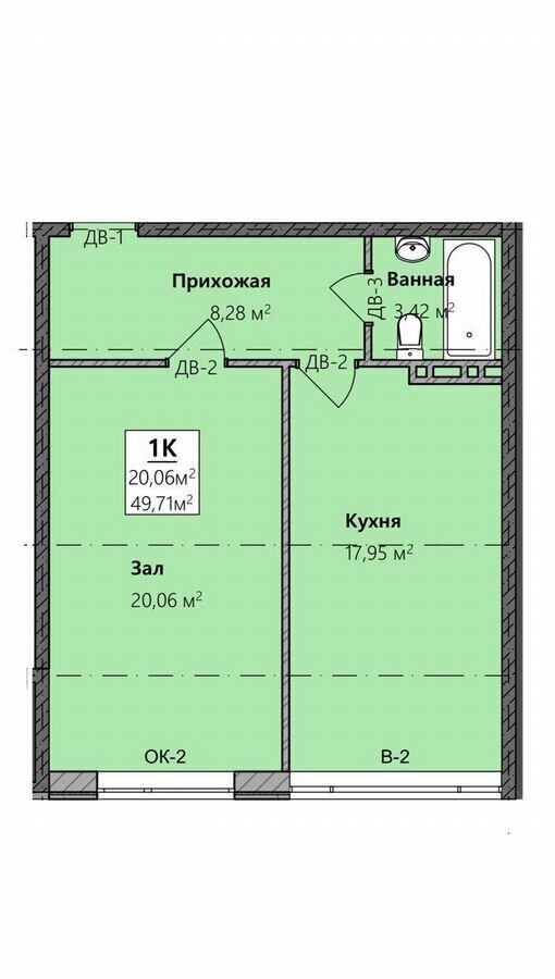 квартира г Махачкала р-н Кировский Благородная ул., 13 фото 2