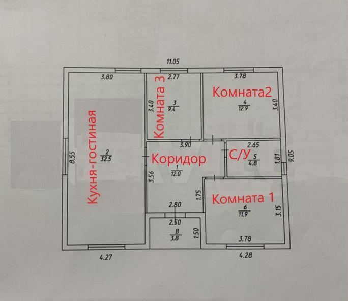 дом р-н Темрюкский п Стрелка ул Зои Космодемьянской Краснострельское сельское поселение фото 8