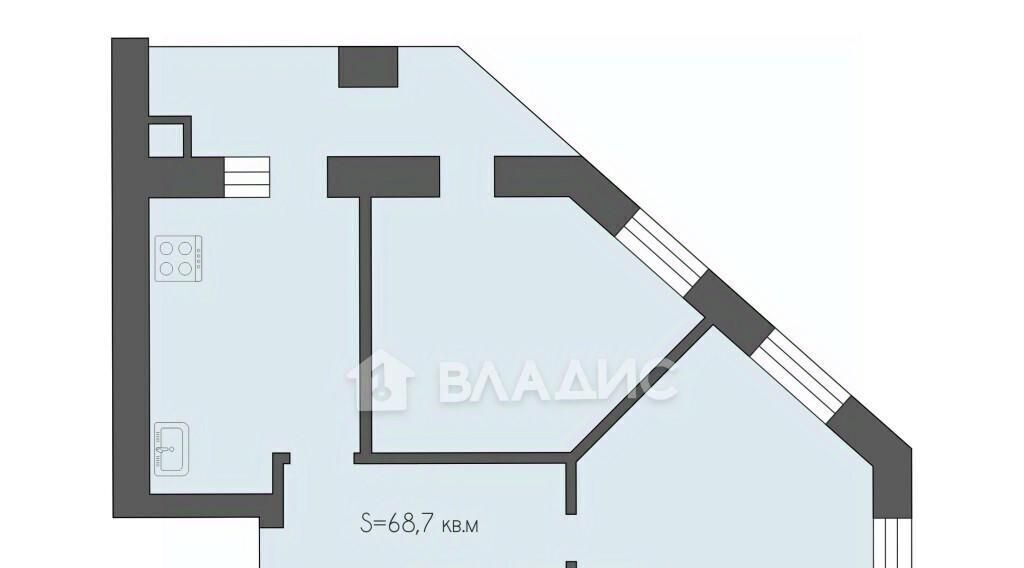 квартира г Рязань р-н Советский ул Совхозная 6 ЖК «Мартовский» фото 1