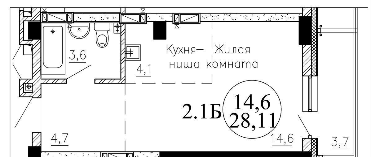 квартира г Новосибирск р-н Ленинский ул Пархоменко 11 Площадь Маркса фото 1