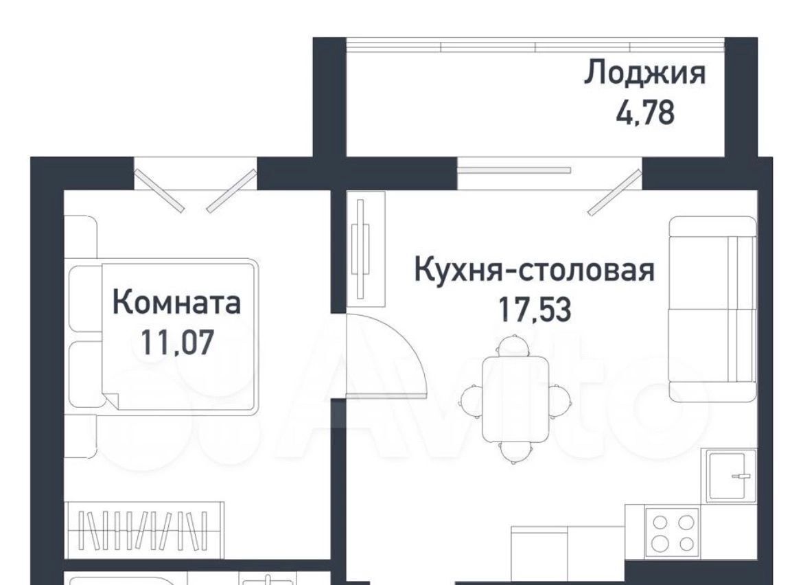 квартира р-н Сосновский п Пригородный ул Ласковая 17 Кременкульское с/пос фото 2