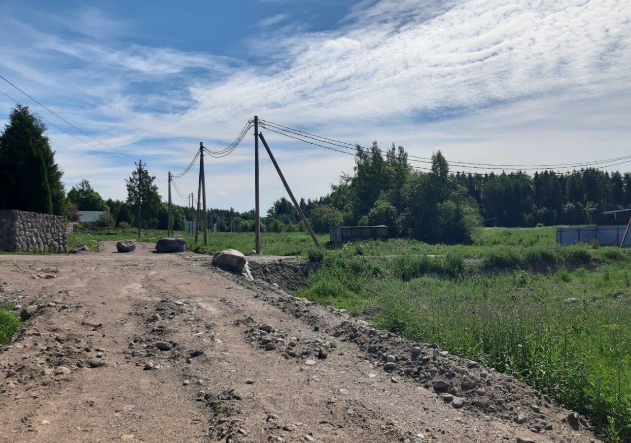 земля р-н Приозерский д Хвойное Трасса Сортавала, 100 км, Мельниковское сельское поселение, Коммунары фото 3