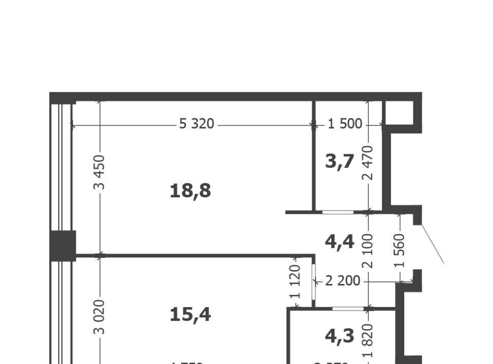 квартира г Москва метро ЗИЛ проезд Проектируемый № 7021А фото 2