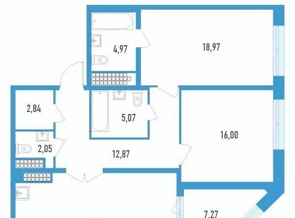 квартира г Санкт-Петербург р-н Московский ул Типанова 22 округ Гагаринское фото 1