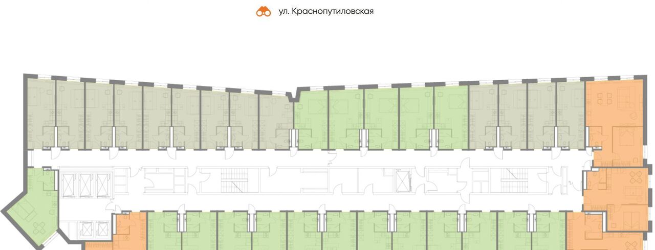 квартира г Санкт-Петербург р-н Московский пл Конституции 3 округ Новоизмайловское фото 2