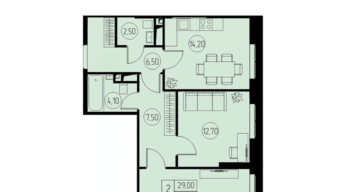 квартира г Пушкино ЖК 31 квартал Медведково фото 1