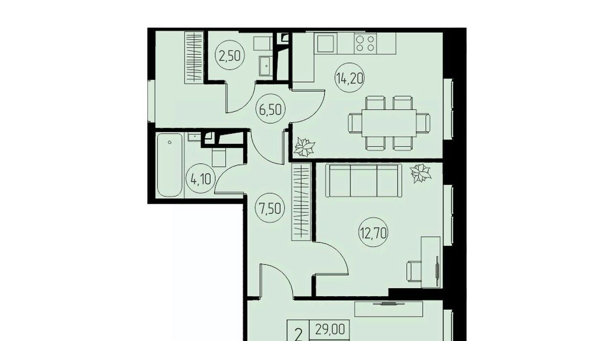 квартира г Пушкино ЖК 31 квартал Медведково фото 1