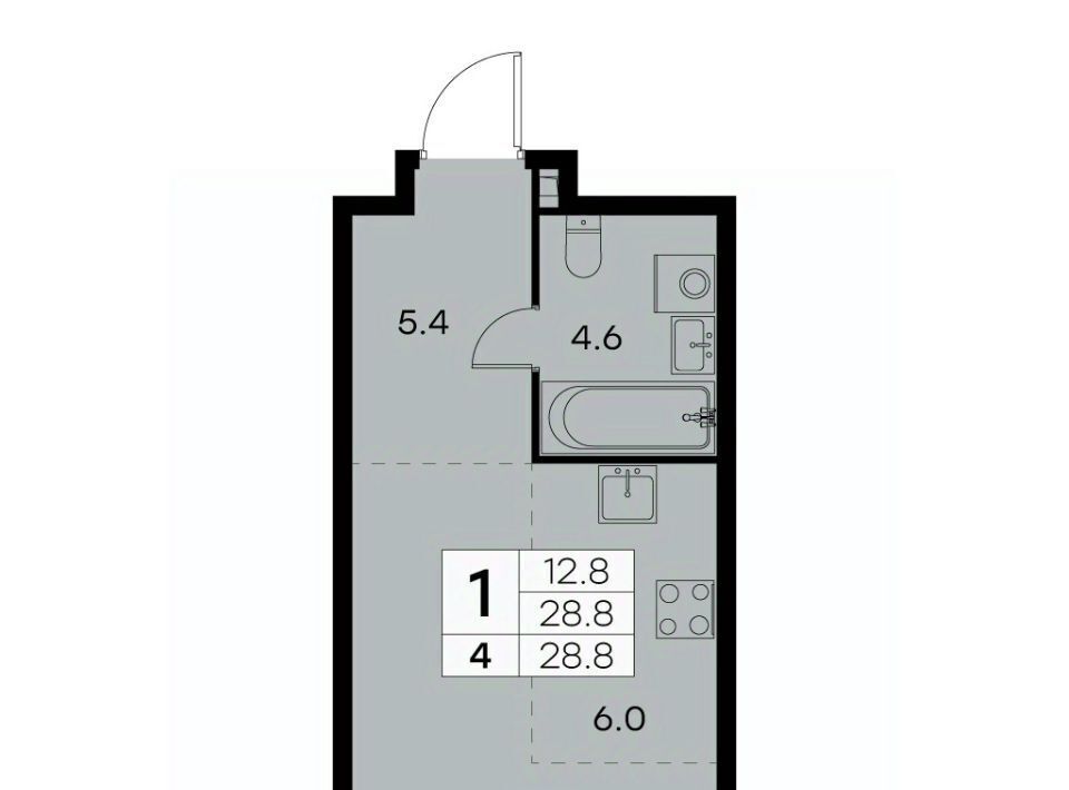 квартира г Москва ш Куркинское 15с/3 Химки фото 1