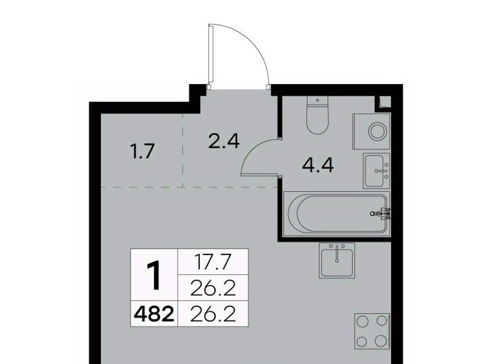 квартира г Москва ш Куркинское 15с/3 Химки фото 1