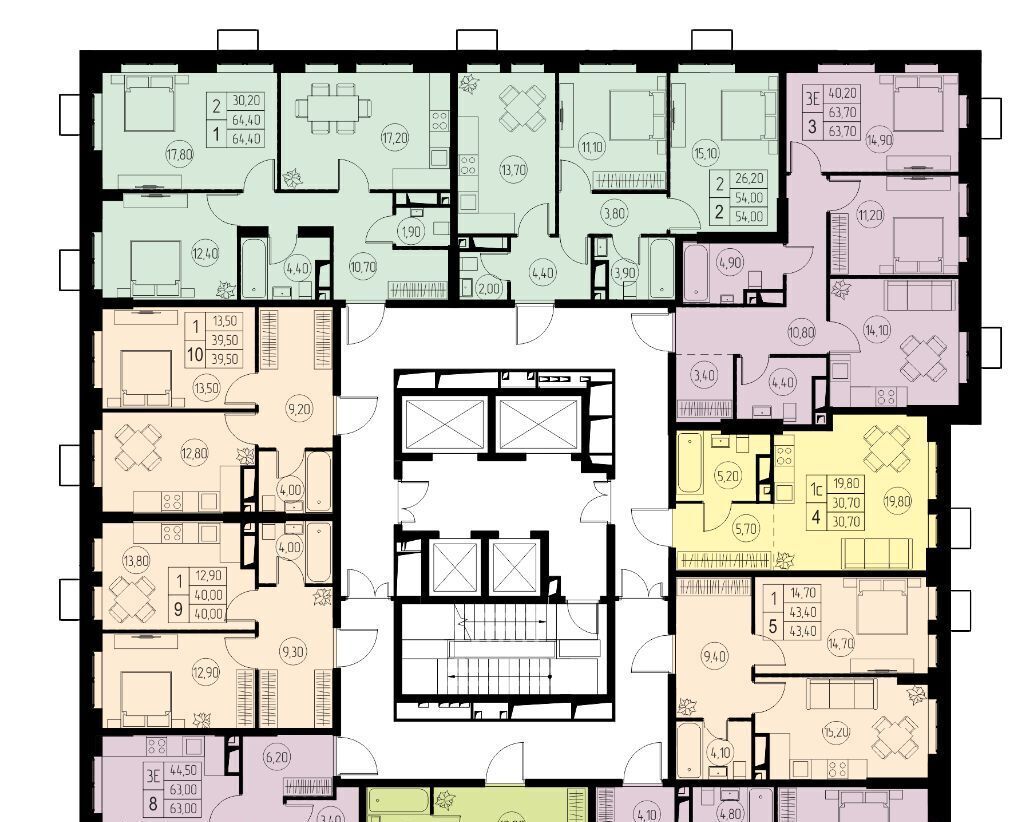 квартира г Пушкино ЖК 31 квартал Медведково фото 2