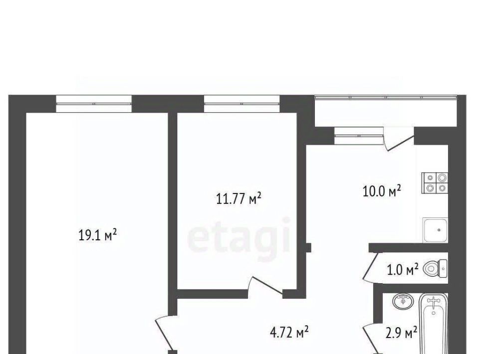 квартира г Москва ул Новаторов 40к/2 Новаторская фото 2