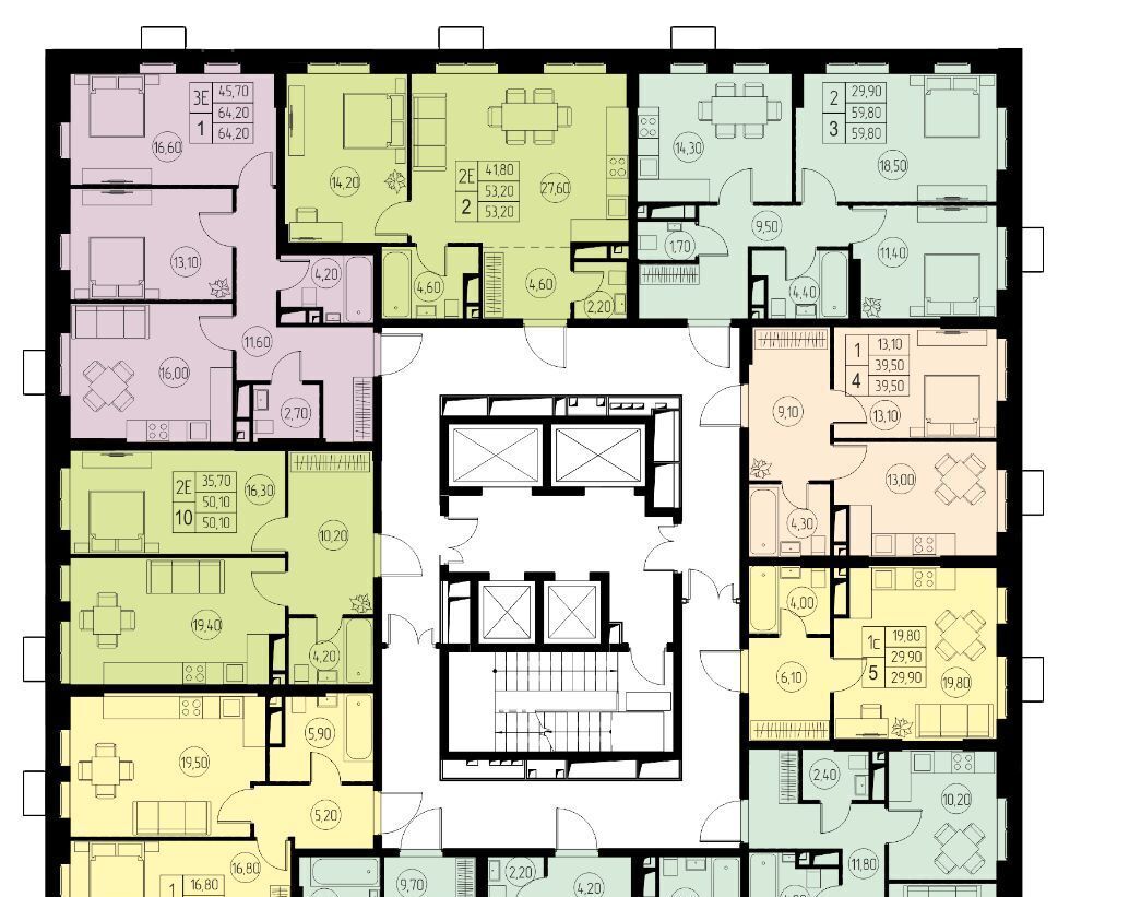 квартира г Пушкино ЖК 31 квартал Медведково фото 2