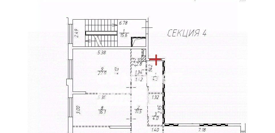 квартира г Москва метро Раменки ул Винницкая 8к/1 муниципальный округ Раменки фото 2