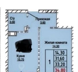 квартира г Видное ЖК Живописный 4к/1 Битца фото 2