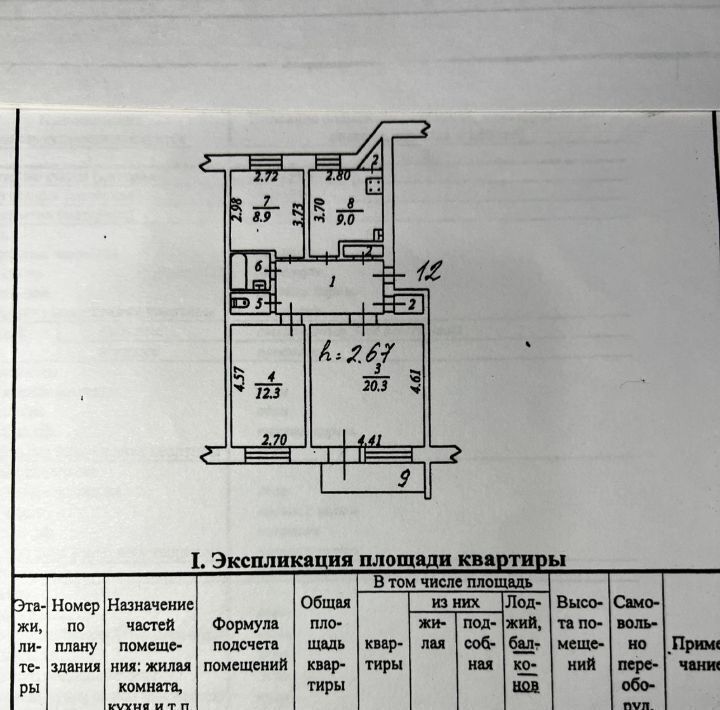 квартира г Ноябрьск мкр П-4 22 фото 18