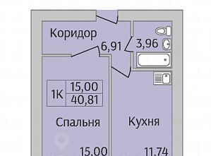 квартира г Новосибирск метро Площадь Гарина-Михайловского р-н Ленинский ул Юности 7 фото 1