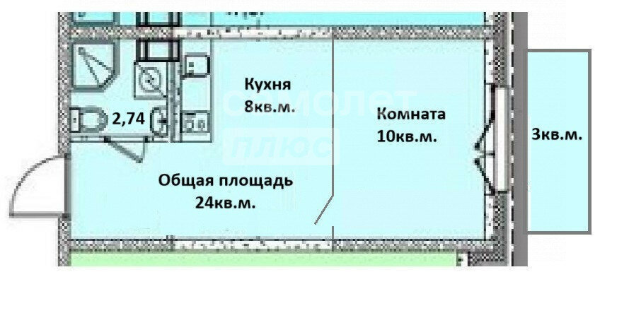 квартира городской округ Солнечногорск рп Андреевка ул Клубная 38а Зеленоград — Крюково фото 10