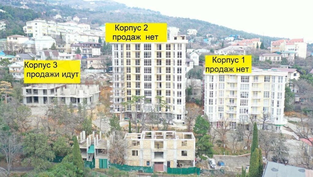 квартира г Ялта пгт Гаспра Алупкинское шоссе, 58 Дк 1 фото 15