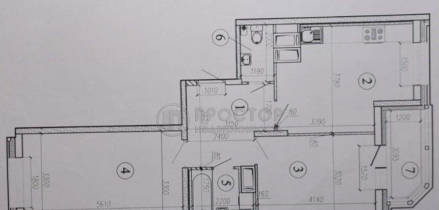 квартира г Красногорск ул Игоря Мерлушкина 2 Опалиха, Красногорск фото 13