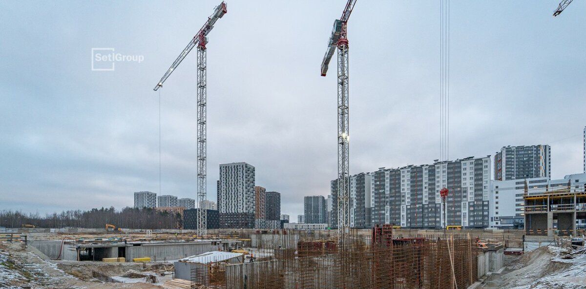 квартира г Санкт-Петербург метро Проспект Просвещения ЖК «Бионика Заповедная» округ Коломяги фото 12