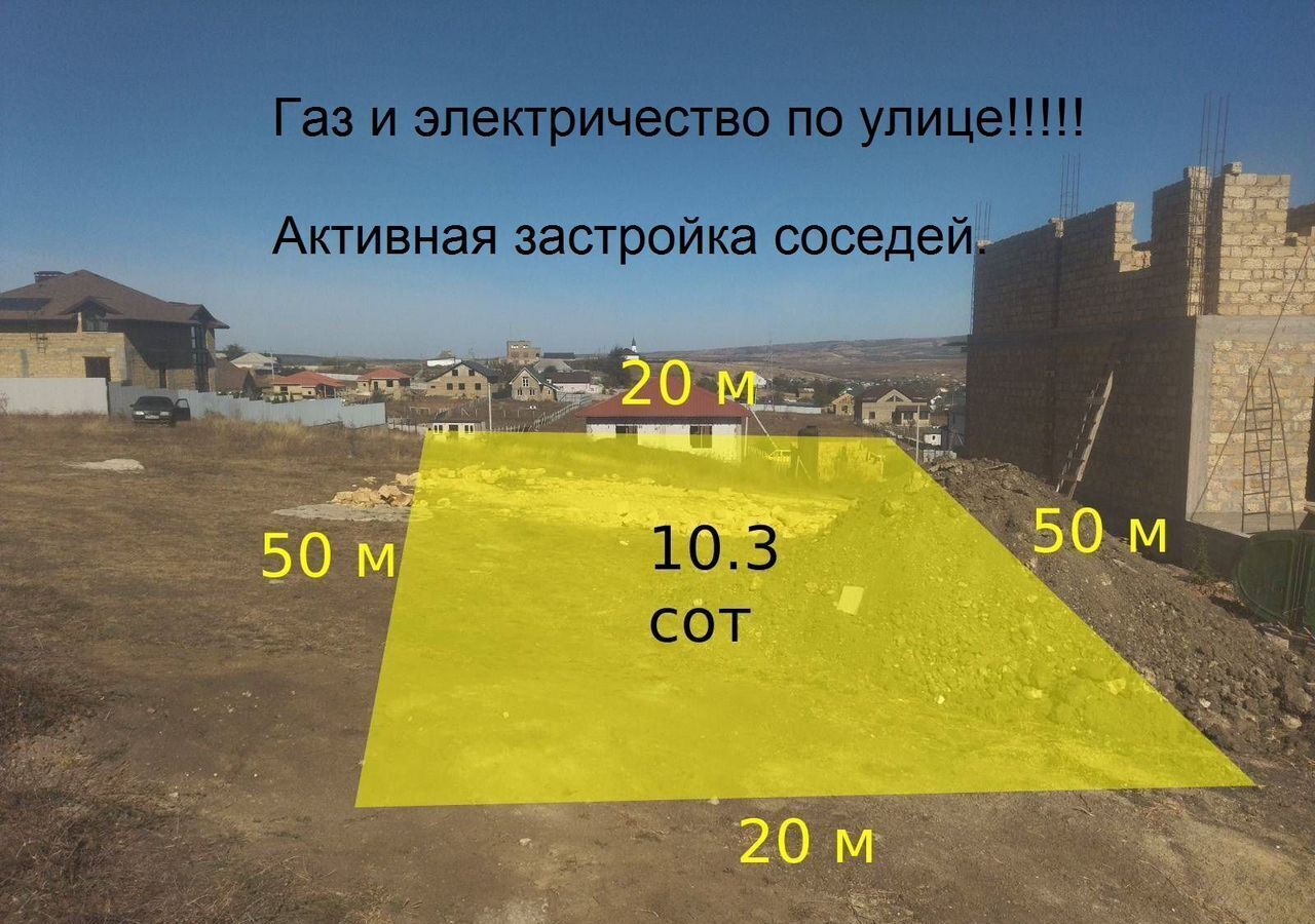 земля р-н Симферопольский с Пионерское ул им. Р. Аппазова Добровское сельское поселение, Ферсманово фото 1