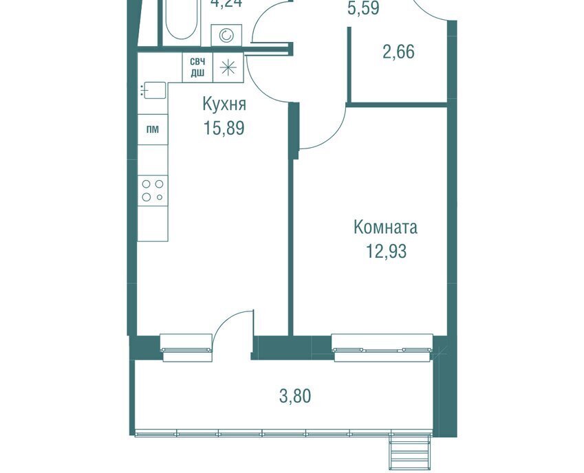 квартира г Одинцово ЖК «Одинбург» Одинцово фото 1