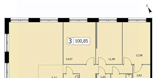 метро Бульвар Рокоссовского ул 3-я Гражданская 21 ЖК Селф муниципальный округ Богородское фото