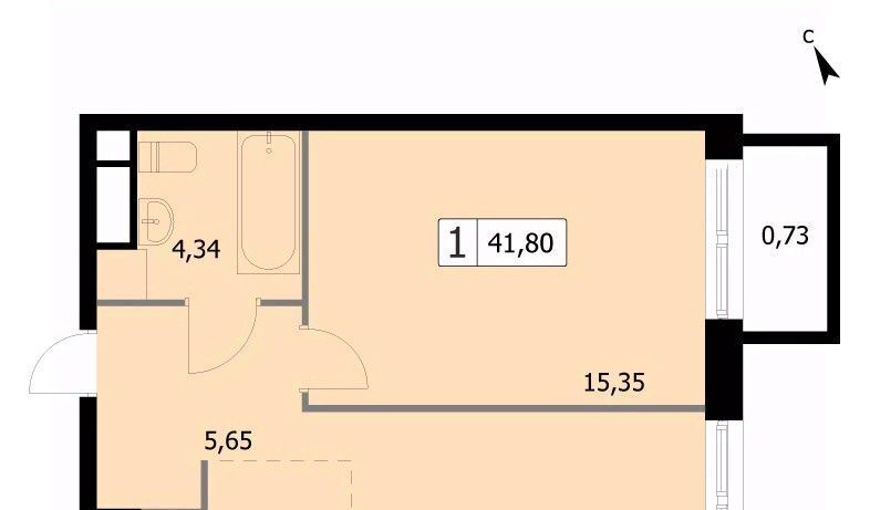 квартира г Москва метро Бульвар Рокоссовского ул 3-я Гражданская 21 муниципальный округ Богородское фото 1