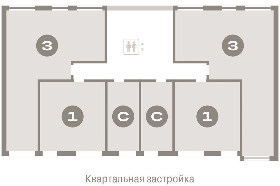 квартира г Тюмень ул Мысовская 26к/1 Центральный административный округ фото 3